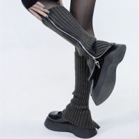 Knitted Casual Personalized Fall Winter Loose Leg Cover Warmers Cool Girl Leg Cover Sock Cover