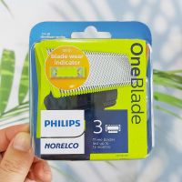 ฟิลิปส์ ใบมีดโกน 3 ชิ้น Philips® Norelco OneBlade 3 Cartridges QP230/80 (เฉพาะใบมีด only brade)