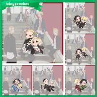 JUICYPEACHNU ของขวัญ Atsushi Chibi อะคริลิค Manjiro Ken Takemichi Hinata พวงกุญแจอะนิเมะ Tokyo Avenger Key Chain