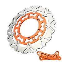 Motorcycle 320MM Front Floating Brake Disc Rotor Adaptor For KTM XC XCF XCW SX SXF EXC EXCF 125 250 300 350 450 TPI Six Days