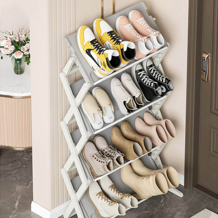 yonuo-shoes-shelf-nbsp-ชั้นวางรองเท้า-nbsp-nbsp-ไม้-nbsp-4-6-3-nbsp-ชั้น-nbsp-แข็งแรง-nbsp-ชั้นวางรองเท้าไม้หลายชั้นสไตล์เรียบง่าย-nbsp-ชั้นวางรองเท้ากันฝุ่น