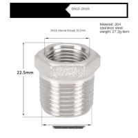 1/8 "1/4" 3/8 "1/2" 3/4 "1" 1-1/4 "NPT ตัวผู้ถึงตัวเมีย304เกลียวหัวปรับลดเหล็กสแตนเลสข้อต่อลดปลายบากท่อเชื่อมต่อ