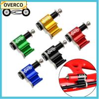 OVERCO 1/5pcs โลหะผสมอลูมิเนียม ท่อสายเบรค เบาะรองนั่ง ตัวจัดตำแหน่งท่อ ปลอกหุ้มสายจักรยาน ท่อน้ำมันคงที่ คู่มืออะแดปเตอร์