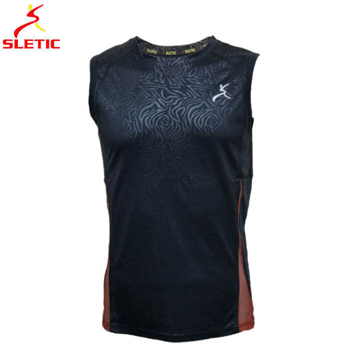 SLETIC RUNNING SHIRTS DRIFIT SPORTS SANDO FOR MEN(for gym,for daily use