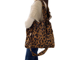 Wholesale Leopard Ze Pattern Cow Flowers Print Ladies Messenger Shoulder Bag