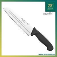 CUTLERY PRO มีดเชฟซันโตกุ มีดทำอาหาร ยาว180มม (7") CTP1-KB-2221-180G-BK