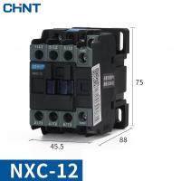 คอนแทค NXC-12 CHINT 1NO 12A + 1NC AC 24V 36V 48V 110V 127V 220V 380V 415V