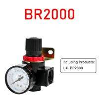 LLJLJ-Pneumatic Valve Br2000/3000/4000 Pressure Regulating Valvev 1/4quot; 3/8quot; 1/2quot; Air Compressor Air Pump Pressure Adjustment