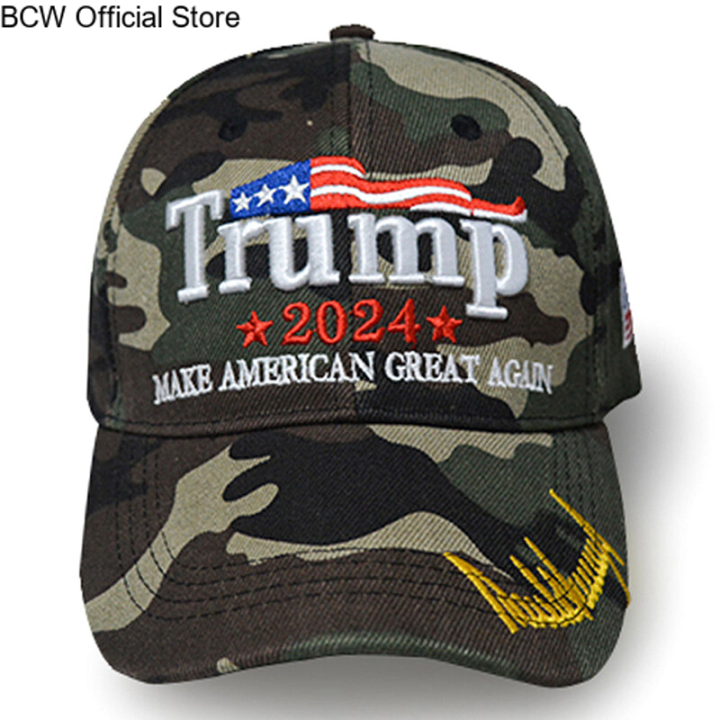 Blowing Trump 2024 MAGA Hat Cap Camo USA KAG Make Keep America Great ...