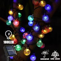 【CW】 String Lights Outdoor Led Globe Festoon for Garden Ramadan