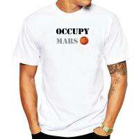 Spacex T Shirts Men Space X Logo Mens Tshirt Popular Custom Occupy Mars Tshirt Custom Tshirt Gildan