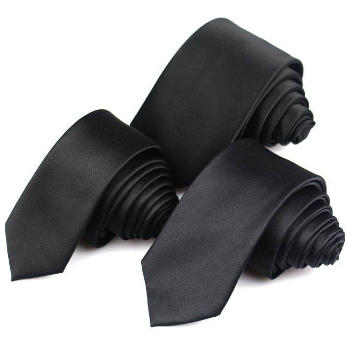 new-classic-black-ties-for-men-silk-mens-neckties-for-wedding-party-business-adult-neck-tie-3-sizes-casual-solid-tie