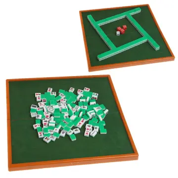 Mahjong Game Board Set - Mahjong Tiles Mini Size,Travel Mah Jong