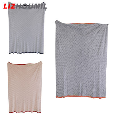 LIZHOUMIL ผ้าห่มที่สะดวกสบายนุ่มพิเศษผ้าห่มน้ำหนักเบาระบายอากาศได้ดีสำหรับสเวตเตอร์นอนหลับ (120X150ซม.)