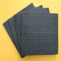 100x100 high pure  carbon graphite felt graphite fiber felt  used for electrode    battery Colanders Food Strainers