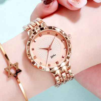 （A Decent035）นาฬิกาผู้หญิง QuartzWristwatch Feminino Reloj Mujer Wrist For Gift