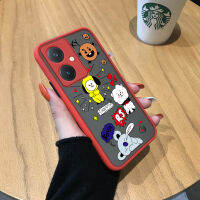 เคสสำหรับ Vivo Y27การ์ตูนเกาหลี K-POP SHOOKY RJ COOKY เคสใส่โทรศัพท์มีน้ำค้างแข็งโปร่งใสคลุมทั้งหมดเคสป้องกันกล้อง