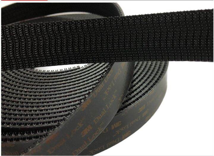 3m-sj3550-amp-sj3550cf-dual-lock-black-vhb-mushroom-adhesive-fastener-tape-25-4mm-x-1m-free-shipping-adhesives-tape