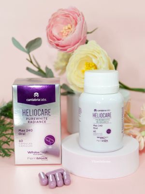 Heliocare pure white วิตามินกันแดด + ผิวขาว