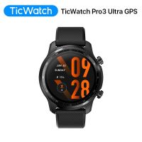 TicWatch Pro 3 Ultra GPS (Refurbished) Wear OS Smartwatch Men Qualcomm 4100 Mobvoi Dual Processor System NFC Watch Blood Oxygen Adhesives Tape