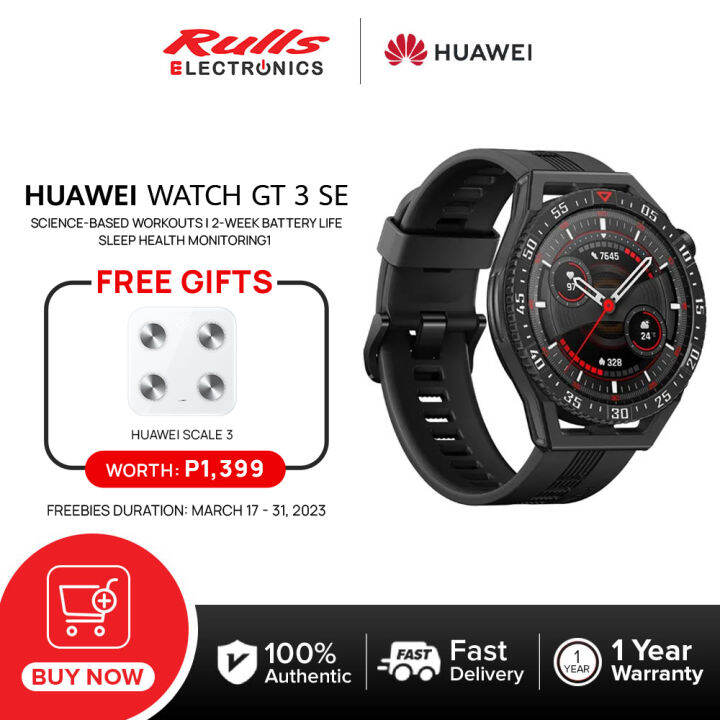 HUAWEI WATCH GT 3 SE Smartwatch 100+ Sciencebased Workout Modes