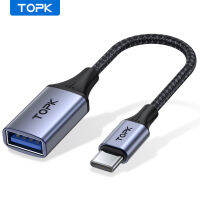 TOPK TC ไปเลย USB 2.0 สายอะแดปเตอร์ศัพท์มือถือ u เครื่องอ่านการ์ดเหมาะสำหรับอะแดปเตอร์ศัพท์มือถือ Android และ