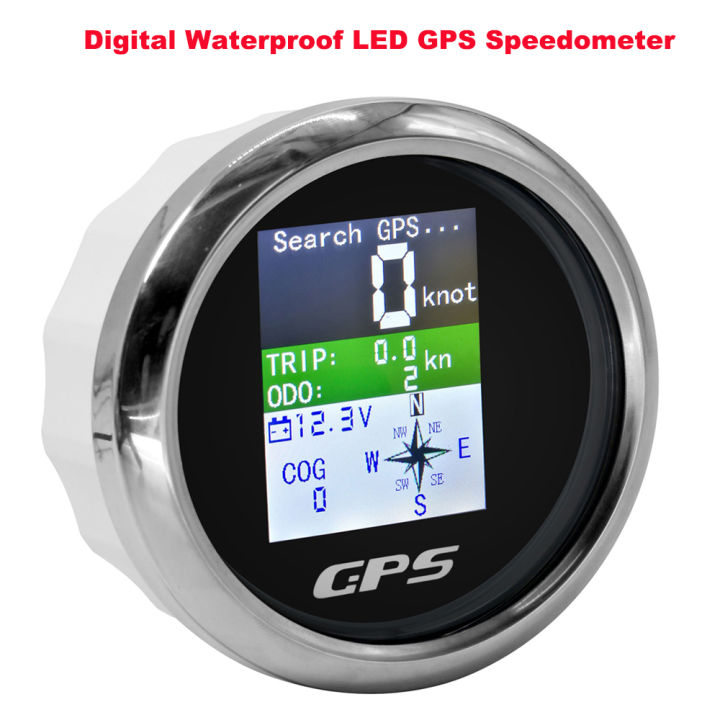 car-boat-gps-speedometer-odometer-voltmeter-speed-gauge-เครื่องวัดจีพีเอสเรือรถยนต์-85มม-แบบดิจิตอลกันน้ำเครื่องวัดความเร็ววัดระยะทางโวลต์มิเตอร์