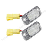 2X สีขาวไฟท้ายรถยนต์ LED ใบอนุญาตหมายเลขทะเบียนไฟ C An BUS 12โวลต์สำหรับ VW G Olf II MK2 1983-1992 J Etta II 1984-1991อุปกรณ์เสริม