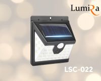 ไฟโซล่าเซลล์ติดผนัง LUMIRA รุ่น LSC-022 40 LED อุปกรณ์โซล่าเซลล์