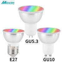 Wifi Smart Light Bulb GU10 MR16 E27GU5.3 LED Lamp RGBW 6W 3000K Color Changing Living Room Bathroom Remote by Alexa Home