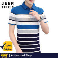 JEEP SPIRIT จี๊ปเสื้อยืดเสื้อโปโลแขนสั้นใส่ฤดูร้อน 2020เสื้อเสื้อโปโลลำลองสำหรับวัยรุ่นเสื้อกีฬาผ้าคอตตอน