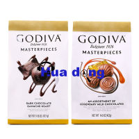 【DFIRE MALL】(Good Quality and Fast Delivery) Godiva White Bag Dark Chocolate Soft Heart Filled Silky Blended Chocolate - 415g