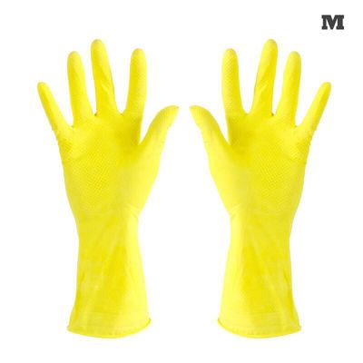 Gloves Dish Cleaning Gauntlets Warm Kitchen Tool Gloves Hand Washing Latex Long Dishes Gloves Rubber Washing Kitchen，dining &amp; Safety Gloves