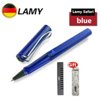 LAMY Safari Rollerball Pen ของแท้100% （สีน้ำเงิน）ปากกาโรลเลอร์บอล ลามี่ , ไส้ปากกาโรลเลอร์บอล LAMY M63 หัว M