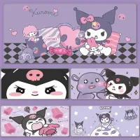 My Melody Kuromi แผ่นรองเมาส์ขนาดใหญ่ แผ่นรองเมาส์เกมมิ่ง แผ่นรองเมาส์ ล้างทำความสะอาดได้ 40 * 90 ซม