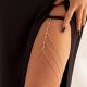 Fashion Sexy Metal Leg Chain for Women Simple Multilayer Tassel Elastic Band Leg Thigh Chain Women Adjustable Beach Body Jewelry