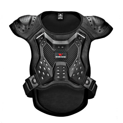 WOSAWE Adults Motorcycle Armor Vest Back Protector Riding Skiing Skating Spine Racing Skateboard Chest Protector Kneepads Guard