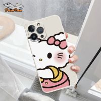 เคสฝาหลัง TPU แบบนิ่มสำหรับเคสโทรศัพท์รูปการ์ตูนสุนัข M10 Hello Kitty มีลาย Hello Kitty สำหรับ Samsung Galaxy A02 A02S A03 A03S A04 A04S A10 A10S M11 A12 A13 M12 A14