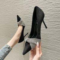 868-15 source factory fashion diamond aristocratic wind ultra female high-heeled shoes pointed fine documentary shoes