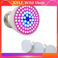 KYLE Wild Shop 3W 4W 5W LED Grow Light E27 Plant Flower Growing Lamp Bulb Indoor Greenhouse For Hydroponic Vegetable System Growth