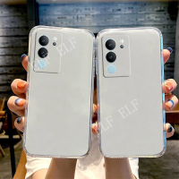 เคสโทรศัพท์ TPU แบบน่ม2023โปร่งใสใหม่สำหรับ VIVO V29 5G อินเทรนด์เคสกันกระแทก VIVOV29ซิลิโคนฝาหลังแบบใส Vivo V29