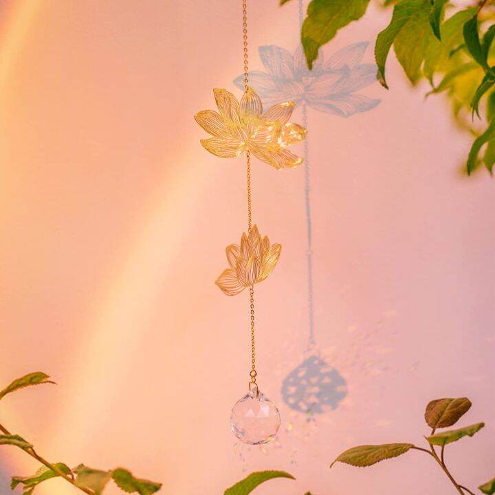 crystal-prism-sun-catcher-hanging-decoration-lotus-amp-ginkgo-leaf-pendant-rainbow-chaser-home-garden-boho-window-art-dream-gift-key-chains