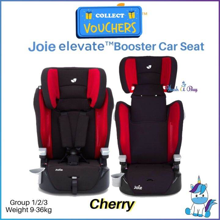 Joie Elevate Booster Car Seat Elevate 2.0 Deluxe Padded