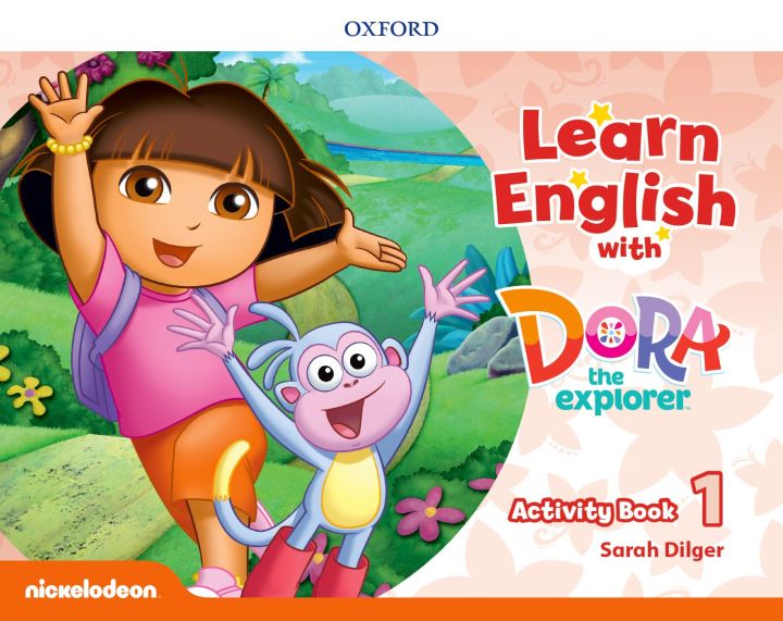 หนังสือ-learn-english-with-dora-the-explorer-1-activity-book-p