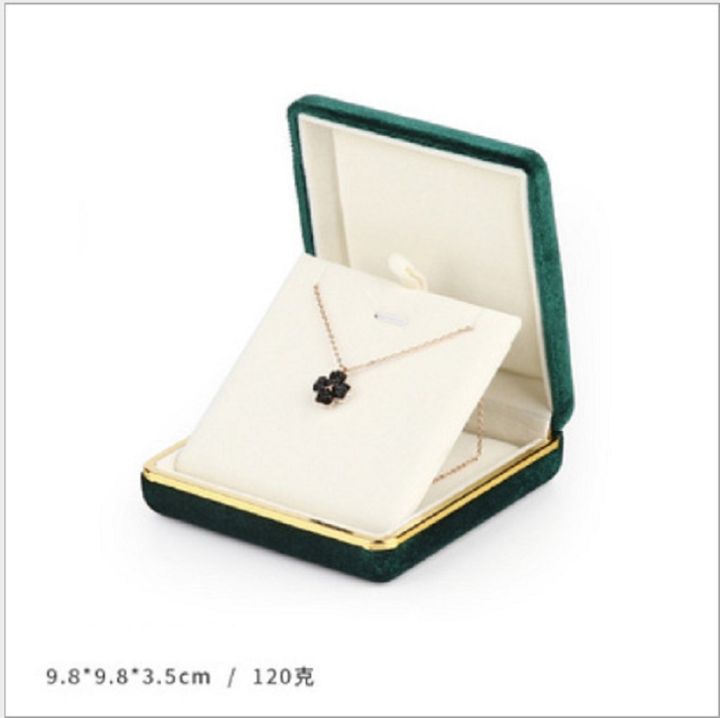 เล็บหูมุ้งแบบมองโกเลียกล่องใส่แหวนแหวนแต่งงานกล่องเก็บเครื่องประดับเสื้อผ้าผ้าสักหลาดใหม่