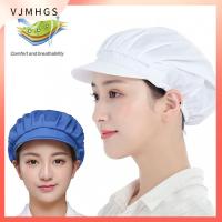 VJMHGS หม้อหุงข้าว ตาข่ายคลุมผม เชฟแคป อุปกรณ์ทำงาน หมวกปรับผ้าพันแผล หมวกคุก บริการอาหาร ชุดทำงาน