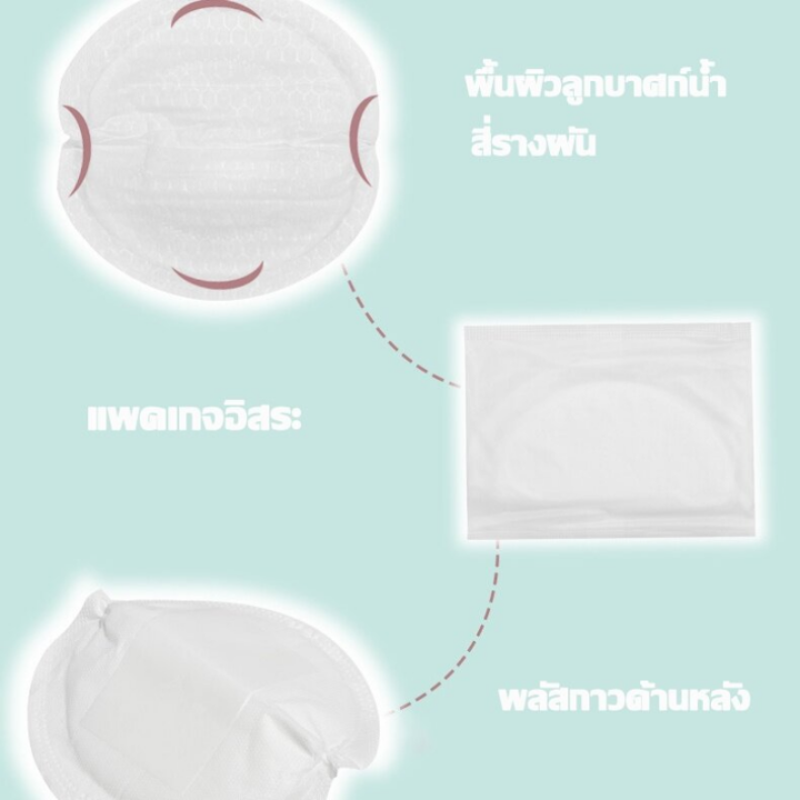 sabai-sabai-แผ่นซับน้ำนม-แผ่นซับน้ำนมแม่-100-ชิ้น-แผ่นซับน้ำนม-แบบบางพิเศษและมาตรฐาน-นุ่มและสบาย