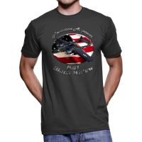 Obral Besar 100% Katun P-61 Widow American Airpower Kaus Pria Gelap T-Shirt Kustom Remaja Aldult Digital Hitam Uniseks S-4XL-5XL-6XL