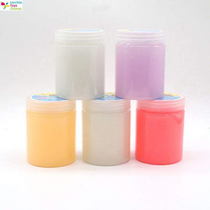 lt-ready-stock-สไลม์เรืองแสง-สไลม์-slime-diy-solid-color-crystal-mud-luminous-foaming-glue-plasticine-cloud-clay-toys-for-kids1-ของเล่นเด็ก-cod