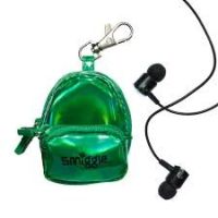 หูฟัง+เป้จิ๋ว Smiggle Carry Away Backpack Earbuds - green